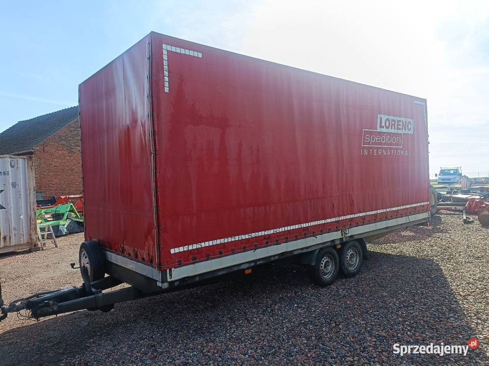 Konstrukcja plandeka przyczepy Agados Dona