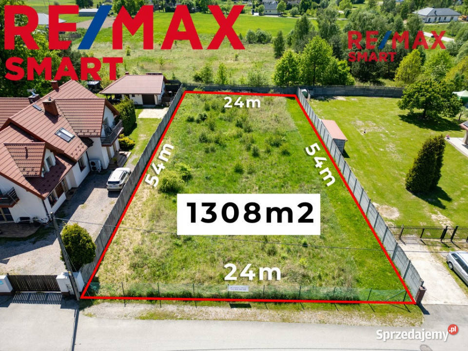 Działka budowlana 1302 m media szkoły natura Wola Kopcowa sprzedam