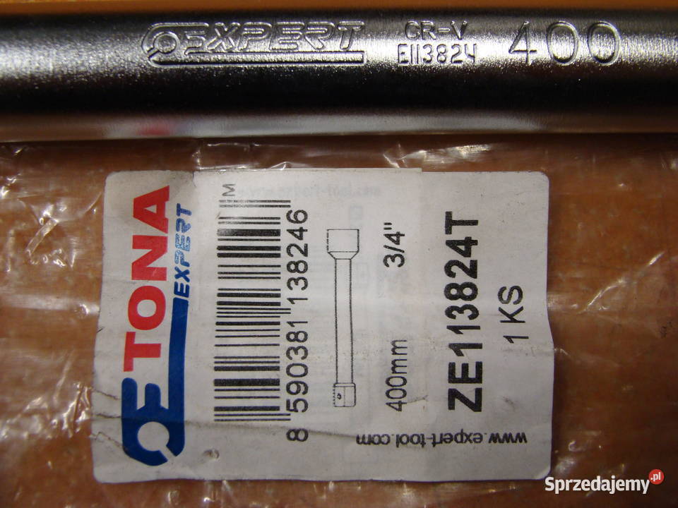 Przedłużka 34 L 400 mm TONA STANLEY CrV Ref 5055 Bielsko-Biała