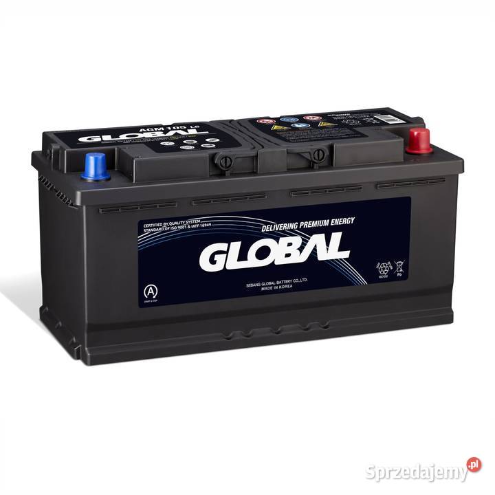 Akumulator Global AGM STARTSTOP 105Ah 950A