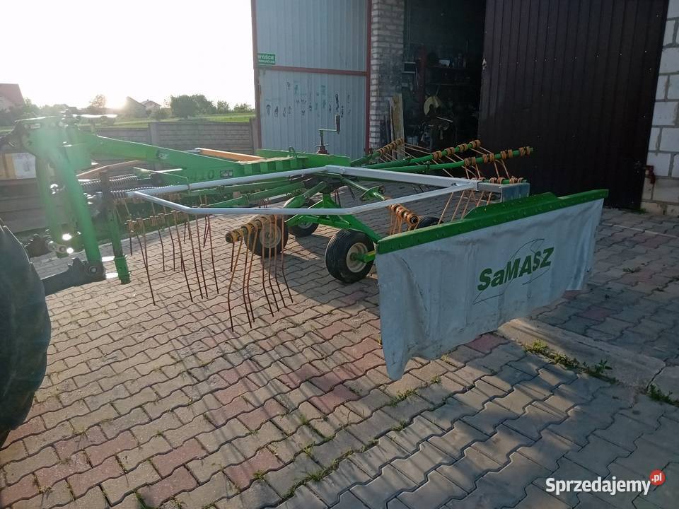 Zgrabiarka karuzelowa samasz 410 m2012r nieuszkodzony sprzedam