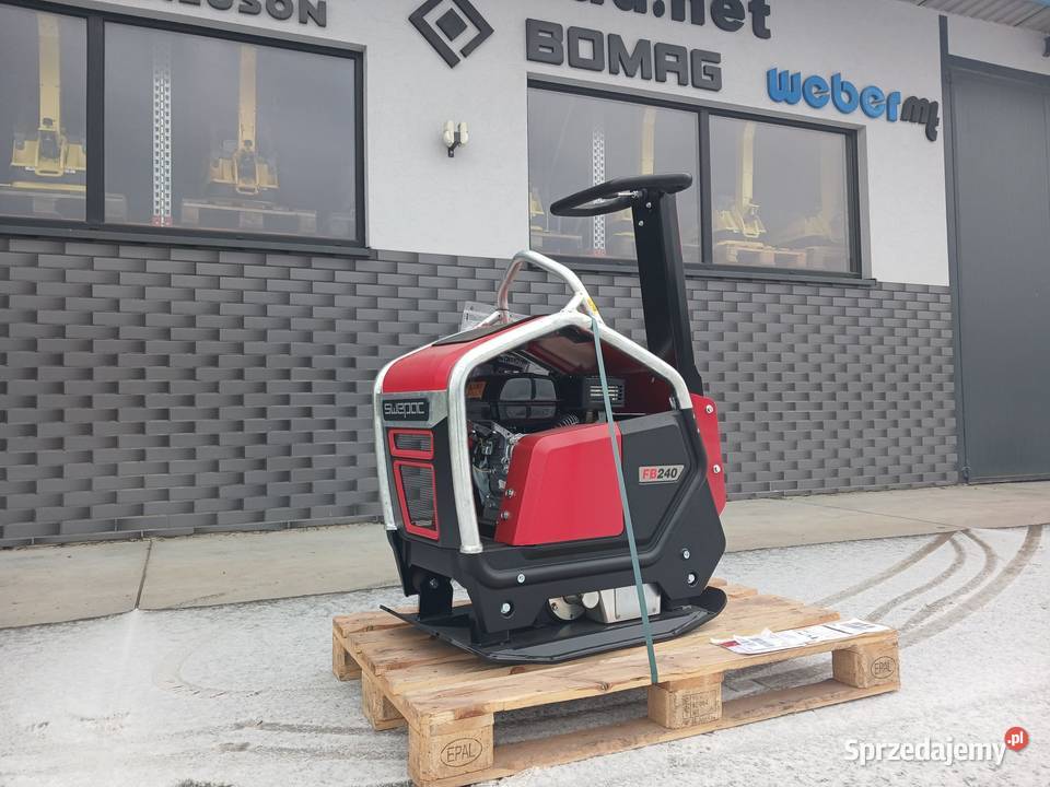 Zagęszczarka rewers Swepac FB240 Ster Joystick