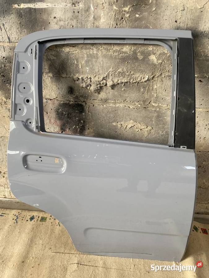 Fiat Panda 3 III Drzwi Prawy Tył Tylne Szare Poniatowa
