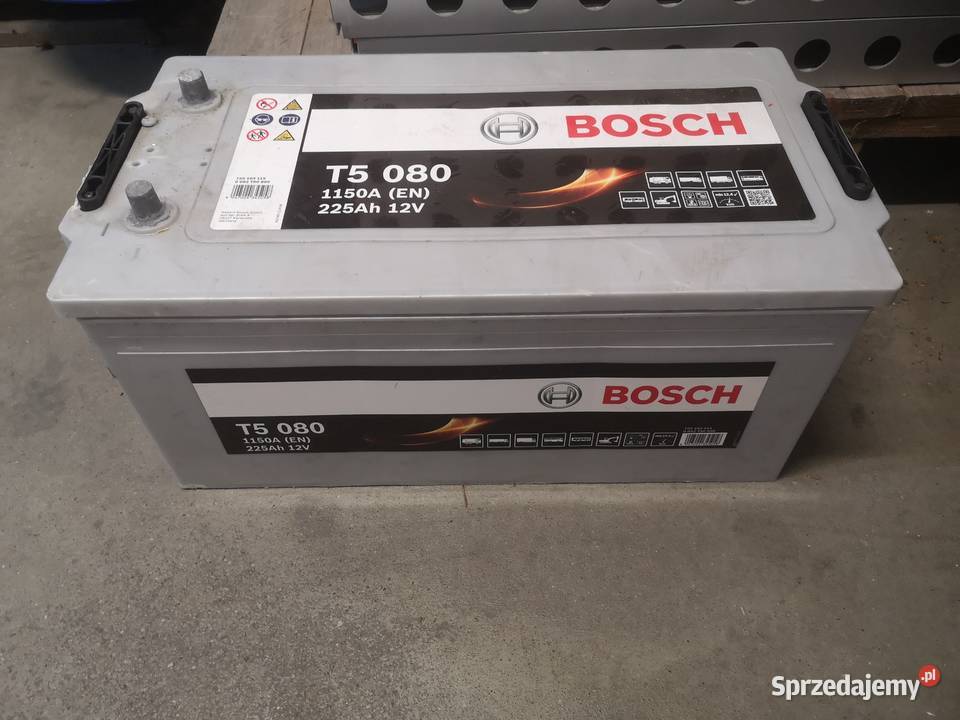 Akumulator Bosh T5 080 ciężarowe mazowieckie