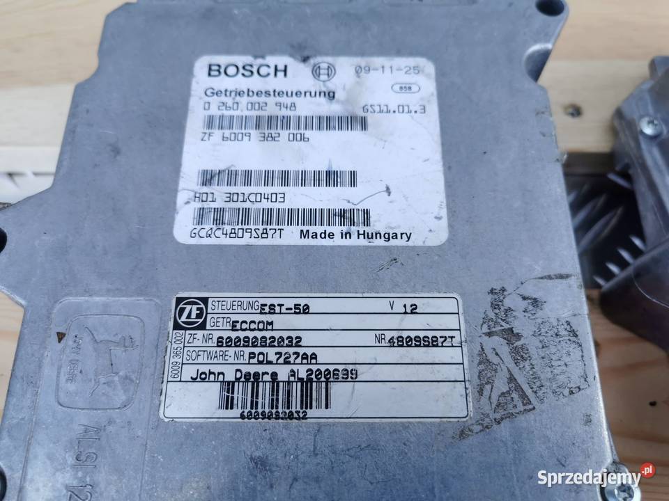 Komputer skrzyni biegów John Deere 7530 AL200699 Wilkowo