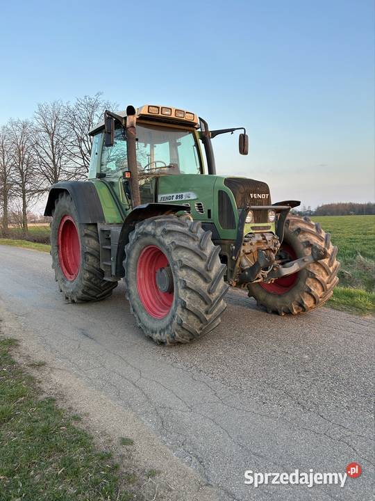 Fendt 818 Vario Tms Zaczep dolny Łysakowo sprzedam