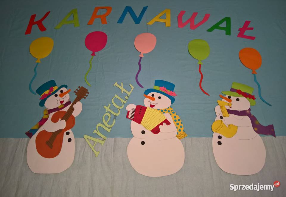 Dekoracje na Karnawał z brystolu 504 102 444 Garwolin