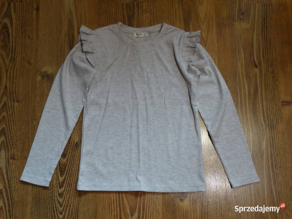 Bluzka bawełniana dziewczęca prążek r152 Legnica