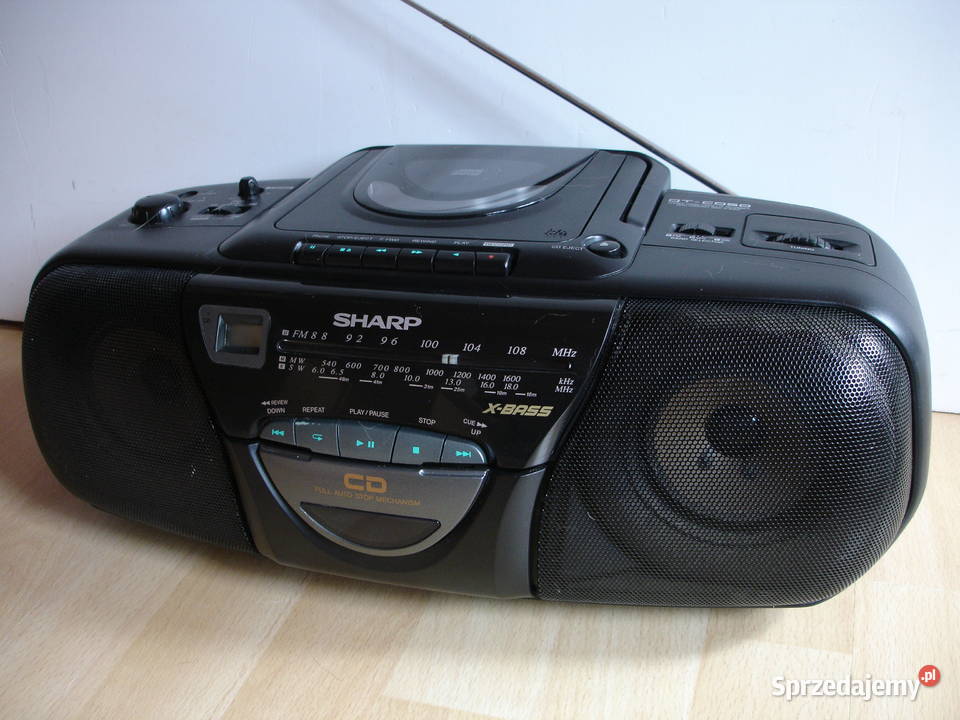 Radiomagnetofon SHARP QTCD50H Zielona Góra