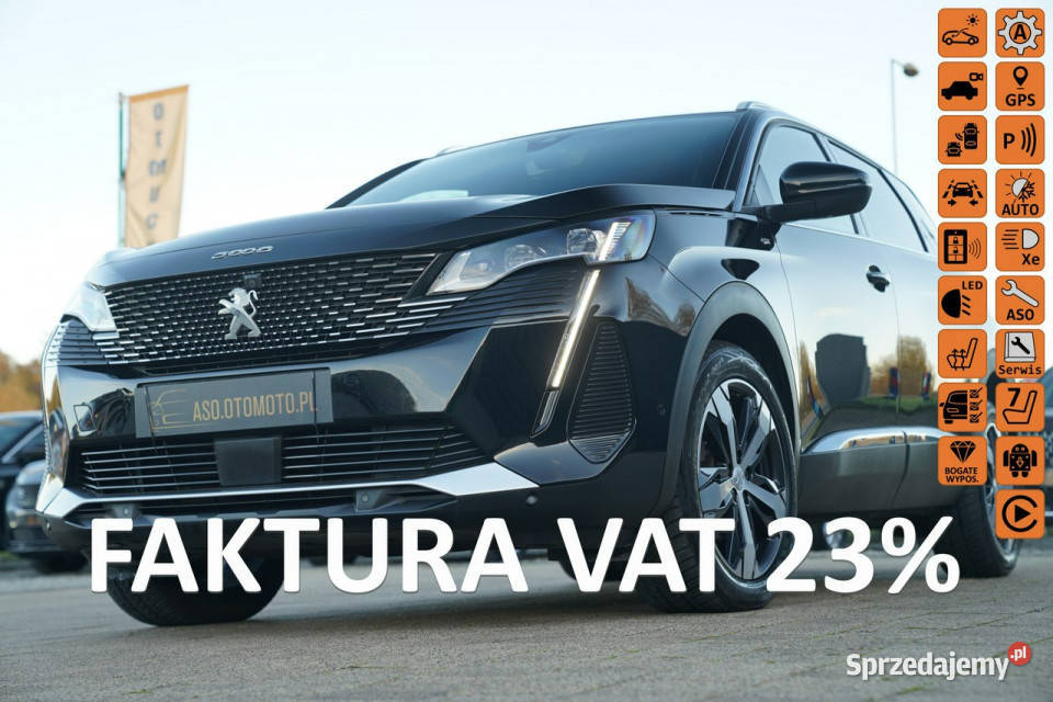 Peugeot 5008 GT kamery Skora adc Nawi blis FUL przyciemniane szyby