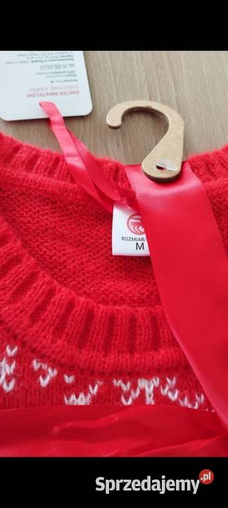 Sweter sweterek świąteczny Rossmann M nowy Budzyń