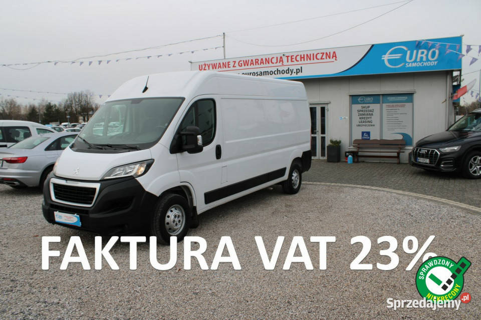 Peugeot Boxer L3H2 VAT1 Gwarancja Salon vat1 autoalarm mazowieckie Warszawa