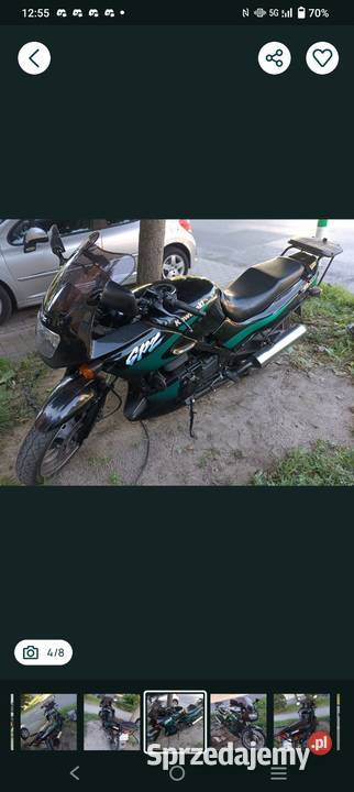 Kawasaki GPZ 500 s 60 stan śląskie Częstochowa sprzedam