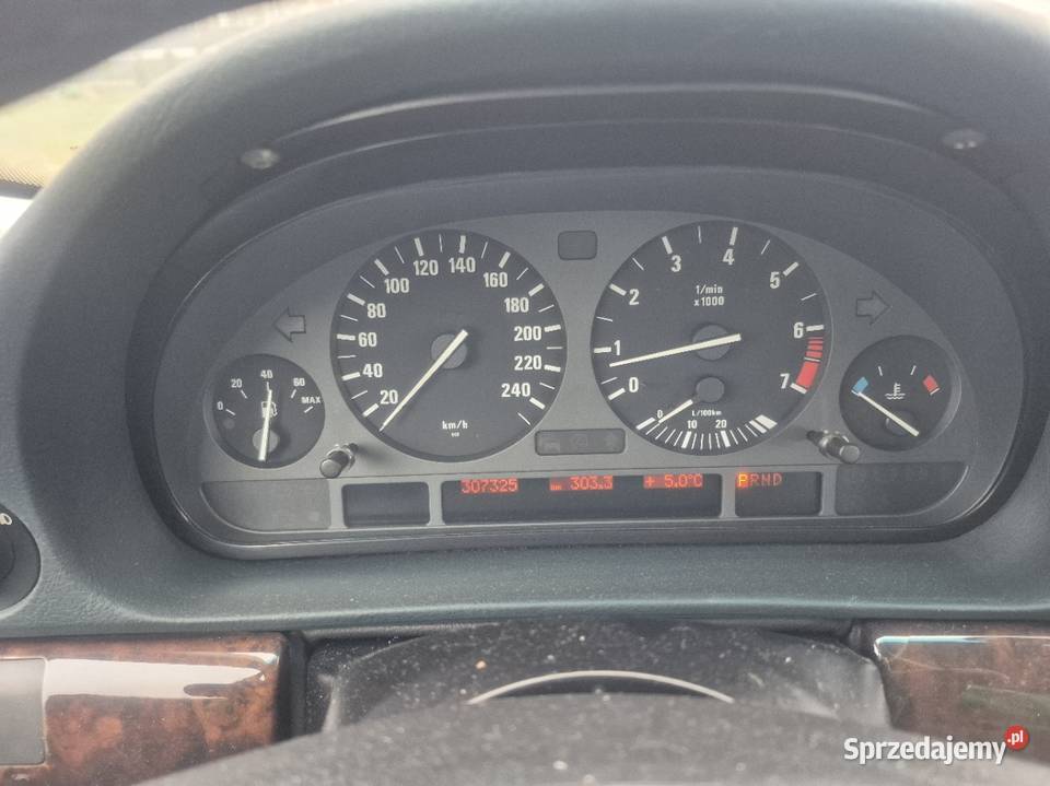BMW E38 735iA 1998r 35 V8 M62B35 Automat RWD Rok produkcji 1998 Chorzele sprzedam