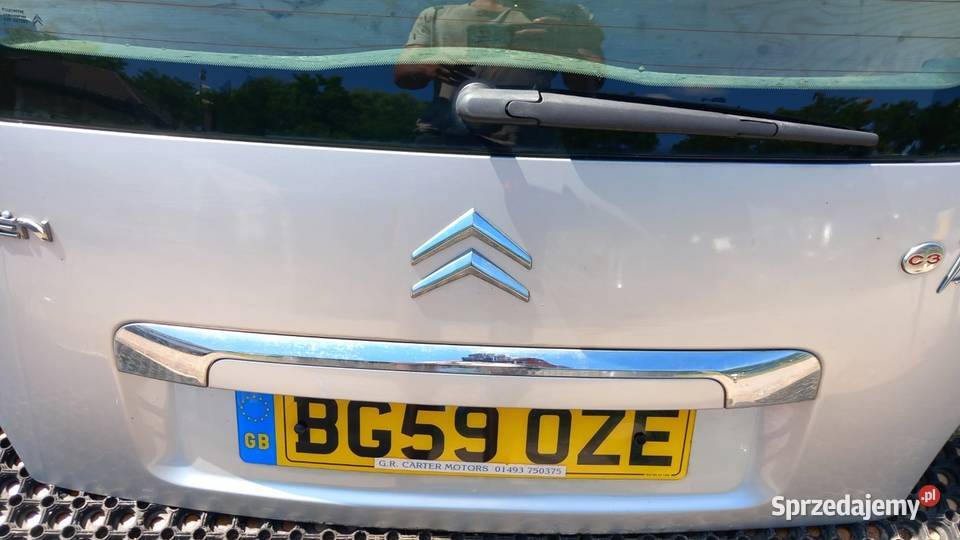 CITROEN C3 PICASSO I HB KLAPA TYŁ EZRC Zbierkowo