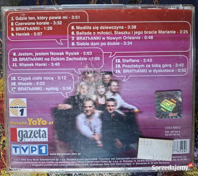 Brathanki ano CD Kraków