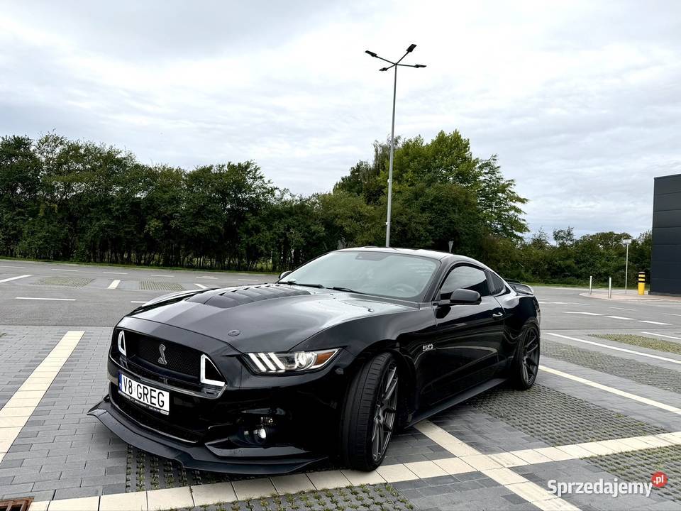 Śliczny Mustang 50 GT V8 2016r bezwypadkowy 480KM Świdnica sprzedam