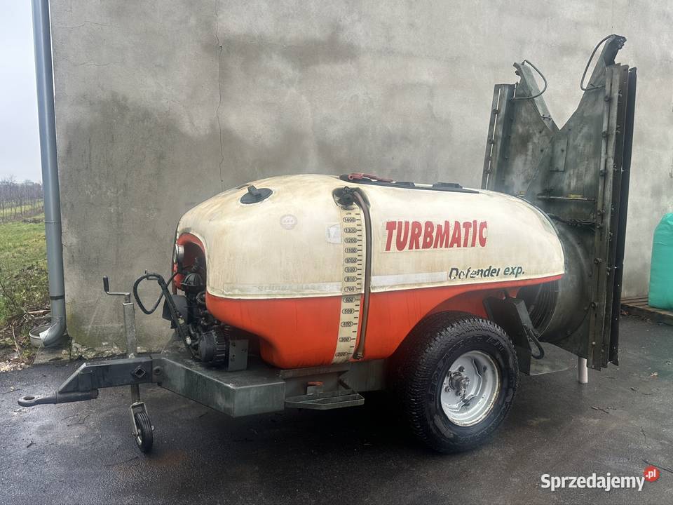 Opryskiwacz włoski Turbomatic SAE 1600 L Nowe Szwejki