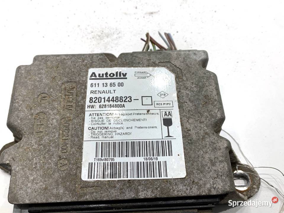 SENSOR AIRBAG OPEL MOVANO B 8201448823 CZUJNIK osobowe podkarpackie