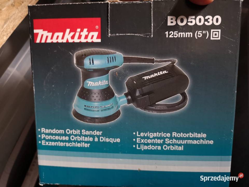 Szlifierka mimośrodowa MAKITA BO5030 dysk 125mm łódzkie Łódź