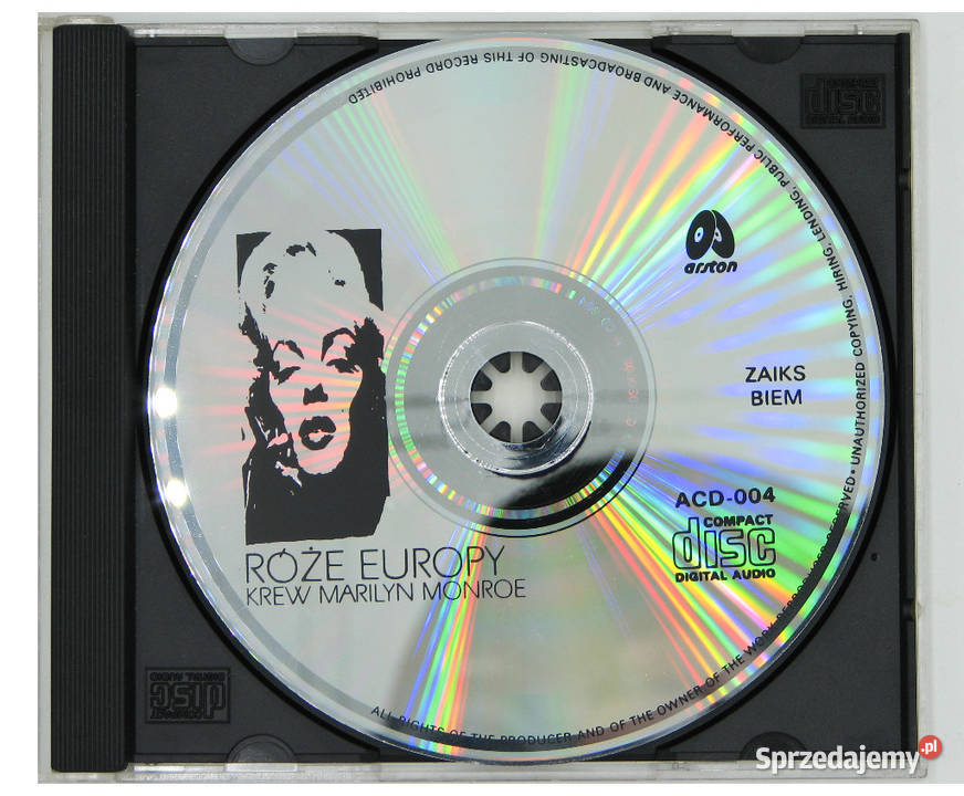 Płyta CD Róże Europy Krew Marlin Monroe CD Płyty i kasety Cielądz