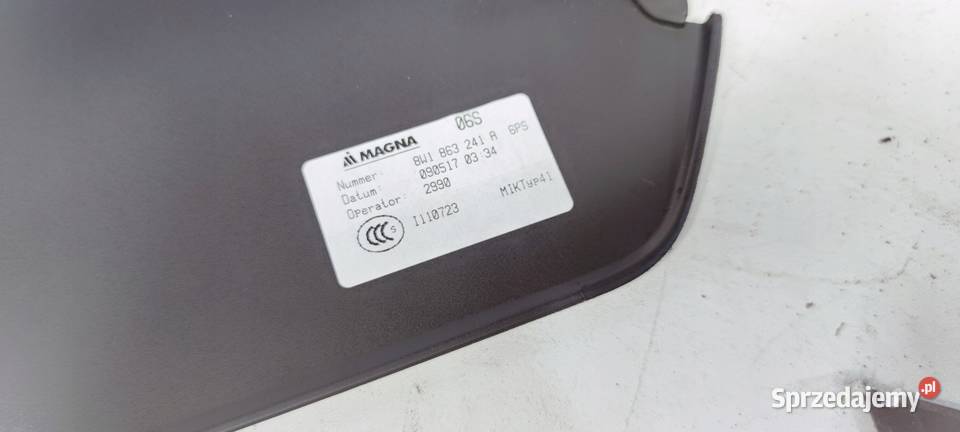 TUNEL ŚRODKOWY AUDI A4 B9 A5 8W 8W1863241A Przystajń