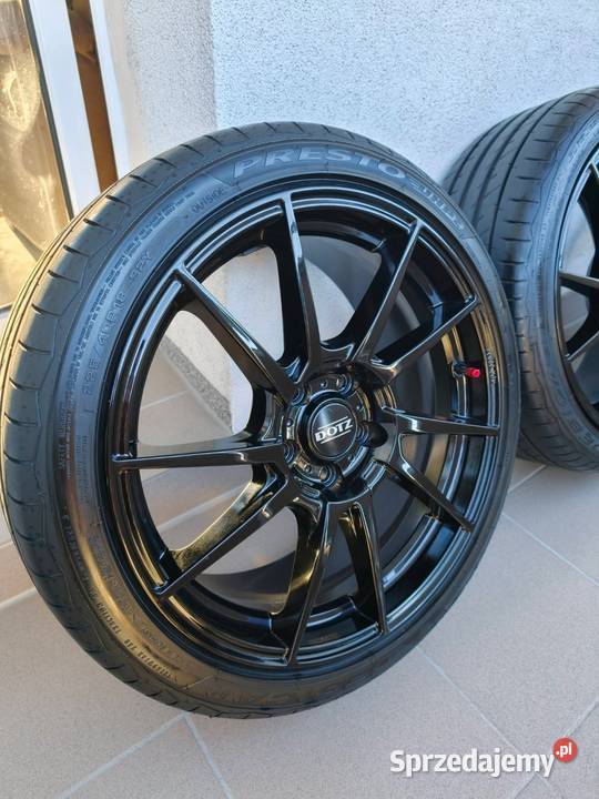 Felgi to R18 DOTZ Kendo Black z oponami opolskie Kolonowskie