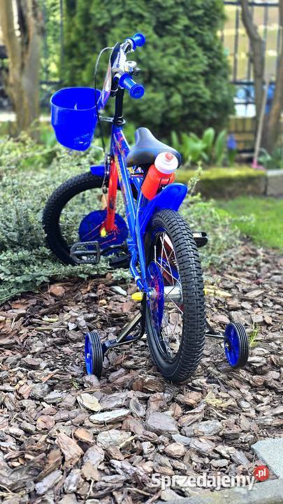 Rowerek dziecięcy chłopięcy spiderman 12 mazowieckie Warszawa sprzedam