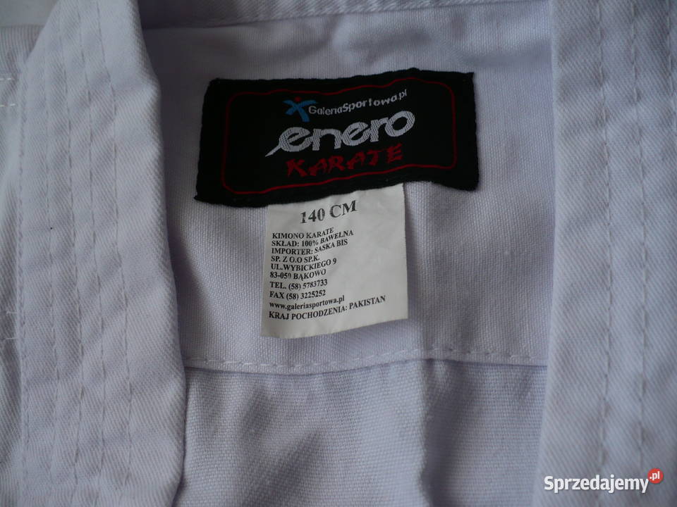 Kimono do karate 140 wzrost Lubin sprzedam