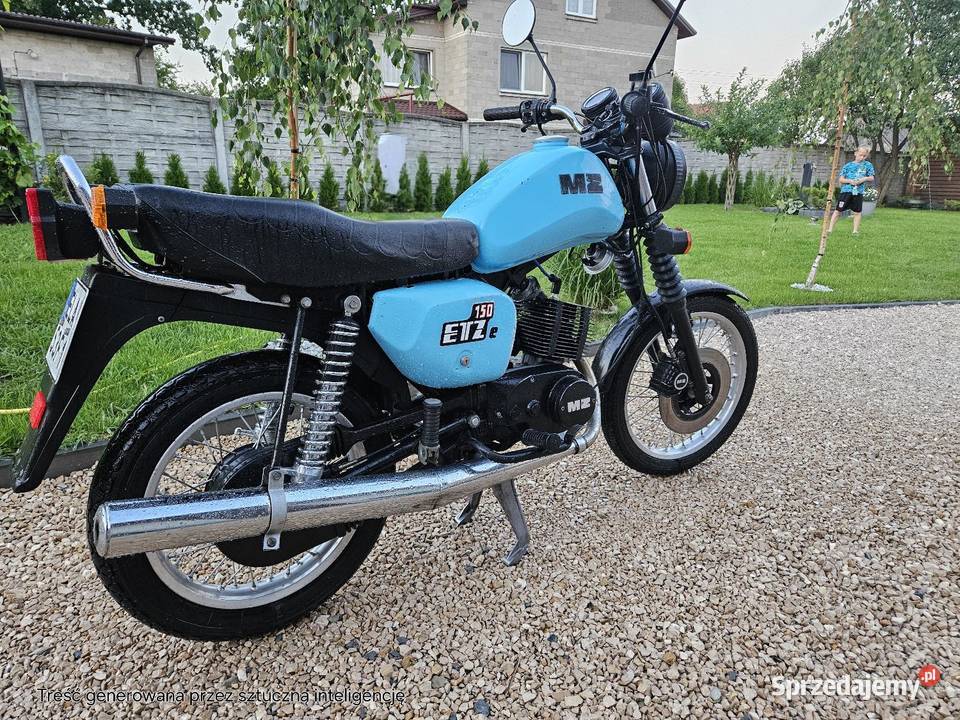 Mz Etz 150 Stan idealny 1991 wszystko w orginale świętokrzyskie Końskie