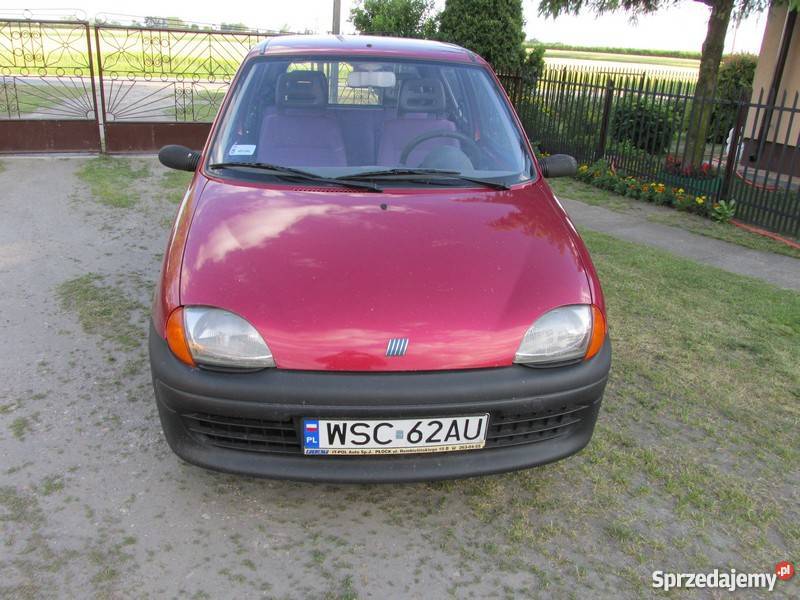 Sprzedam Fiat seicento S 11 1999 1100cm3 mazowieckie Brzozów Stary
