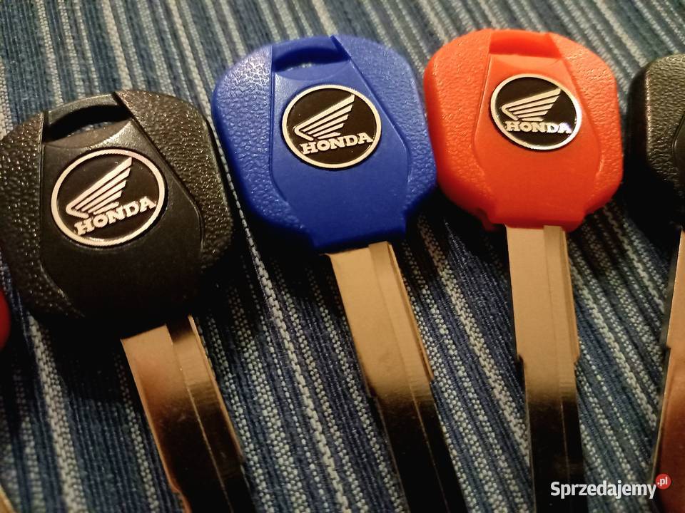 Klucz HONDA 3 kolory key kluczyk Motocykl CBF Poznań