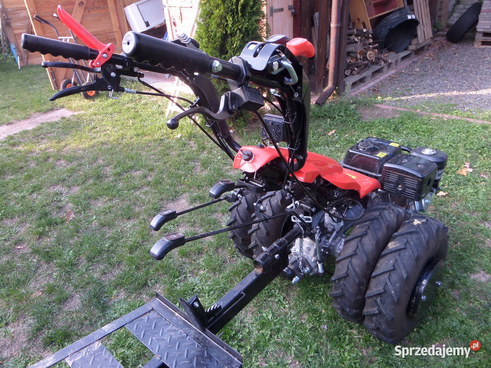 traktor jednoosiowy YATO przyczepka kosiarka Lublin