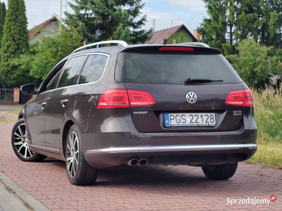 VW PASSAT 20 TDI skóra nawi panorama ASR (kontrola trakcji) Leszno