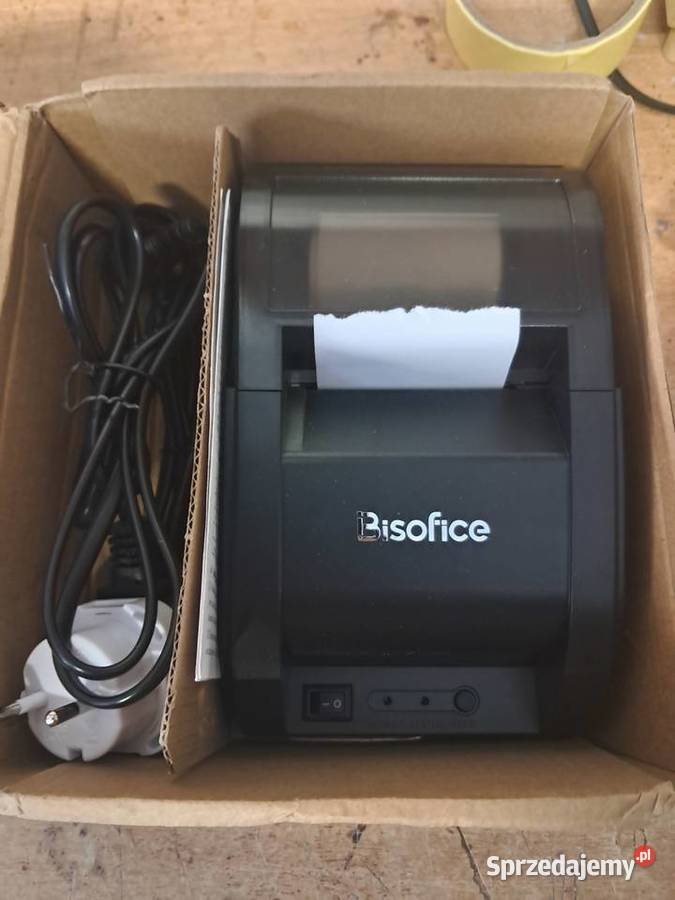 nowa termiczna drukarka bisofice 58a brak