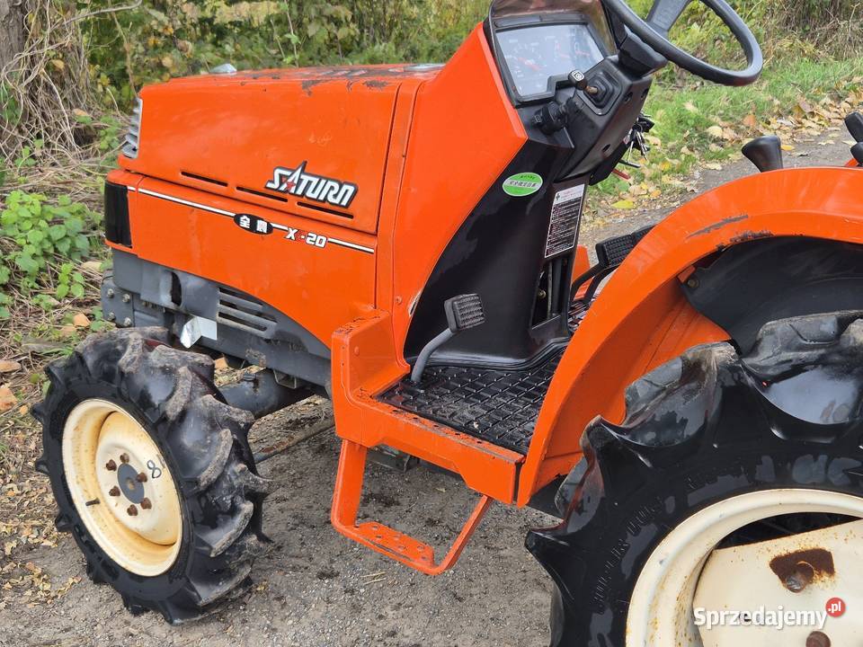 Traktorek KUBOTA X20D 20 44 Wspomaganie Małuszyn