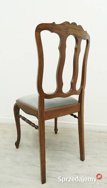 Dwustronne biurko chippendale z lat 40tych