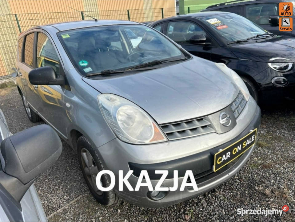 Nissan Note Maly przebieg klimatronik I 20052013 isofix Rzeszów