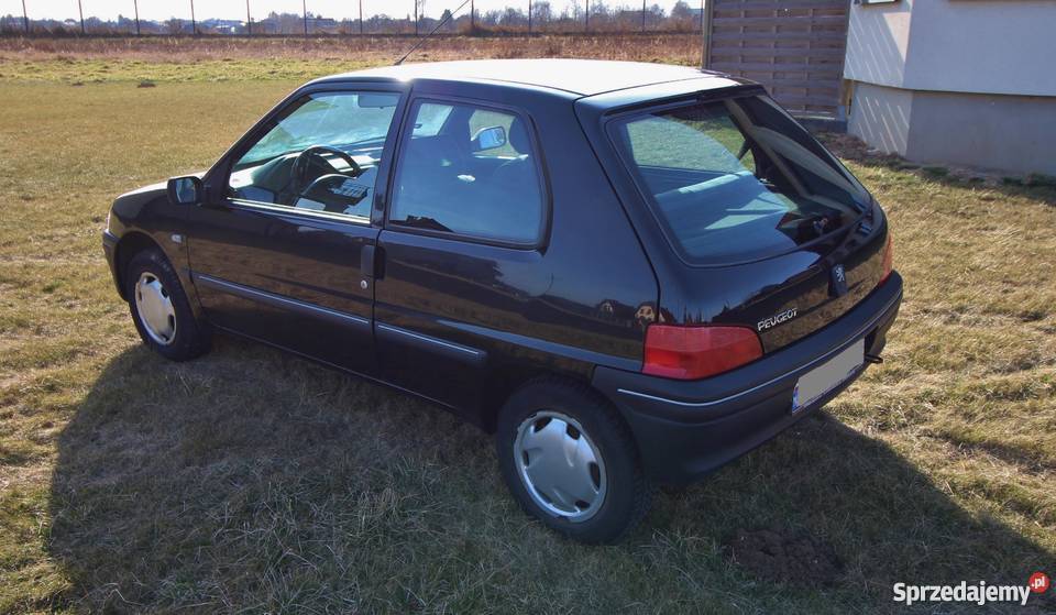 Peugeot 106 2000 r czarny diesel ekonomiczny nieuszkodzony Bibice