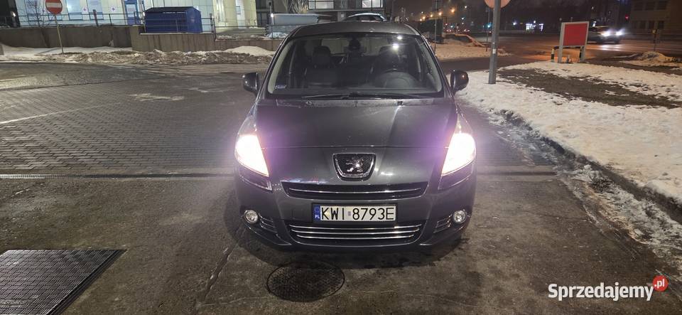 Peugeot 5008 20HDI 150 skórzane fotele Siercza