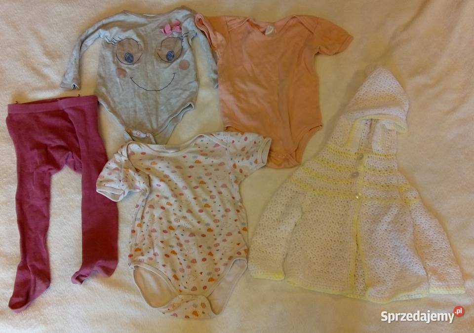 Ubranka dziewczynki 912 miesięcy 80 24