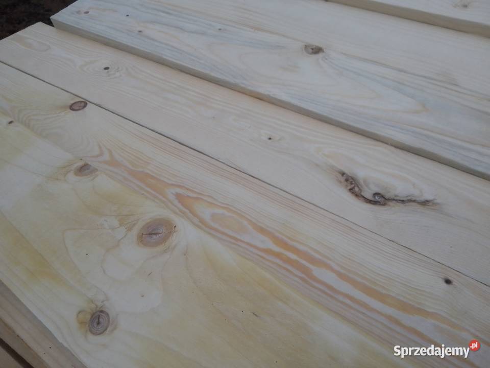Naturalne drewniane deski heblowane świerk łódzkie Łódź