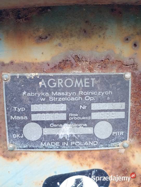 Kopaczka do ziemniaków AGROMET Sochaczew