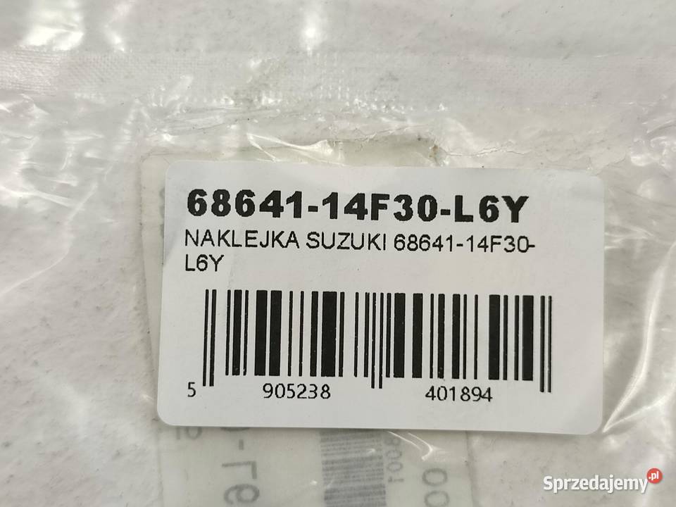 NAKLEJKA SUZUKI ZADUPEK SUZUKI GSX1300RZ Emblematy lubelskie