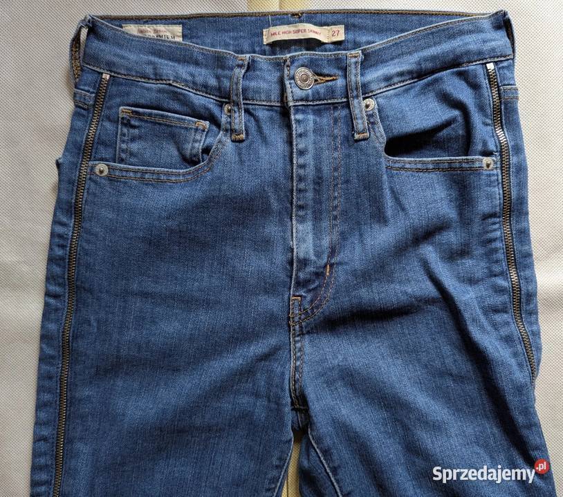 Levis Mile High Super Skinny Jeans Blue with sprzedam