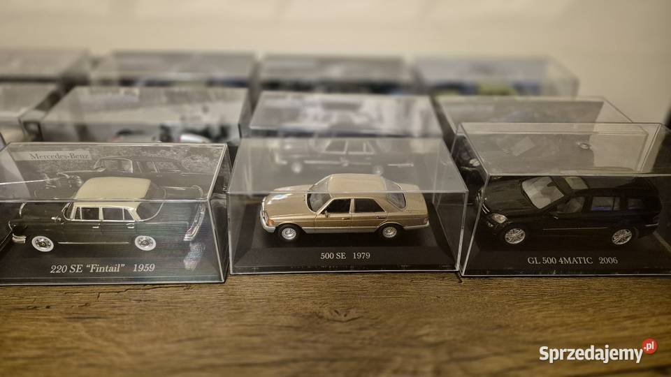 Modele aut Mercedes skala 143