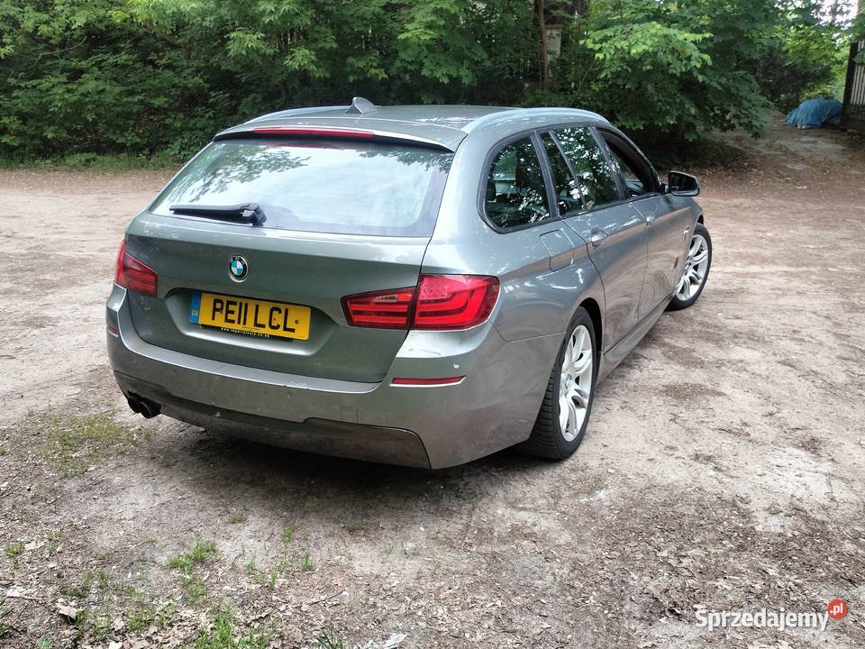 BMW 520d F11 M pakiet szary Piaseczno