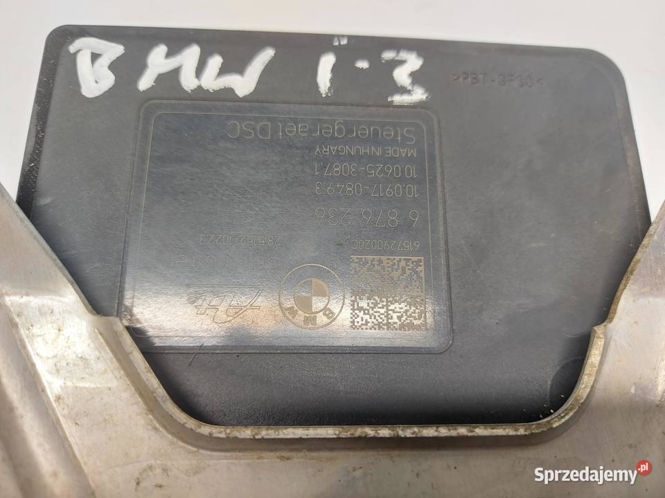 BMW i3 i01 REX Pompa sterownik ABS 6876236 Pompy hamulcowe