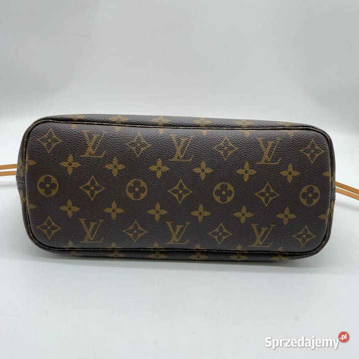 Auth Louis Vuitton Monogram Neverfull PM M40155 brązowy/beżowy