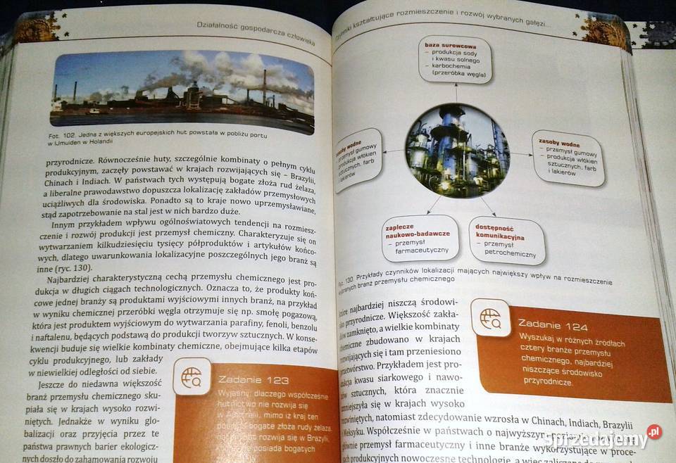 Geografia maturzysty Część 2 Podręcznik J Kop M miękka Chełm